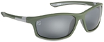 Fox Brýle Collection Green/Silver Sunglasses Grey Lens 